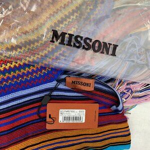 NWT Missoni Multicolor Poncho, Orig. $450